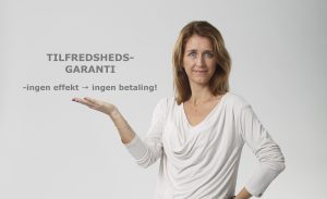 Tilfredshedsgaranti på online behandling 